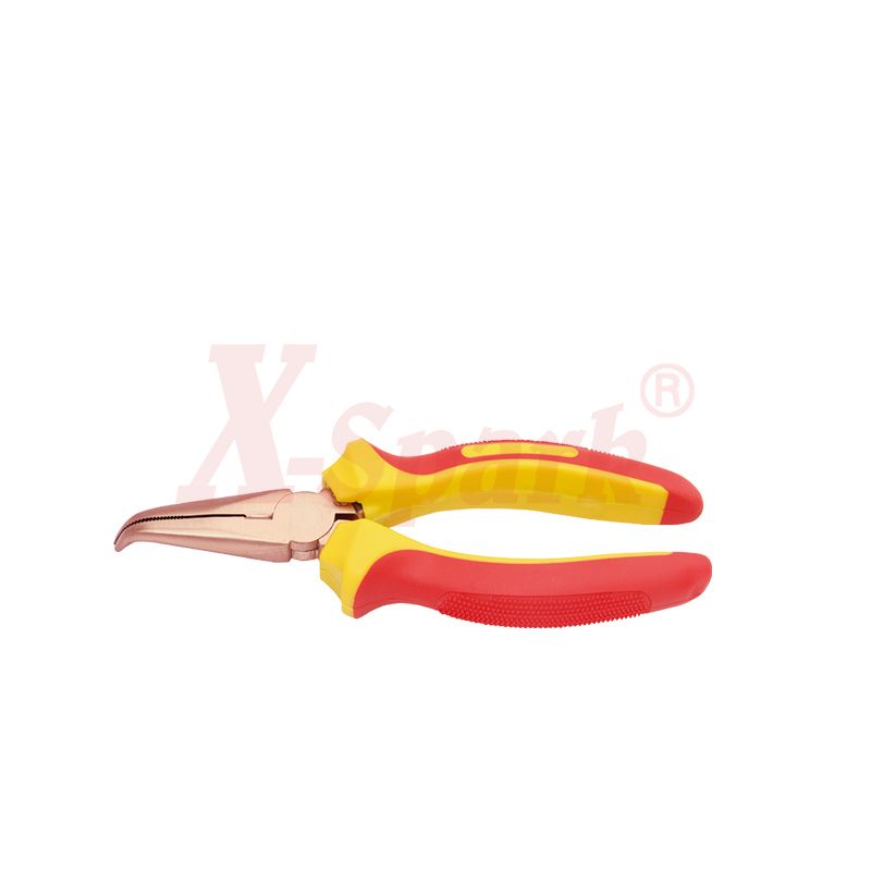 6204 Injection Round 45 Degree Bent Pliers