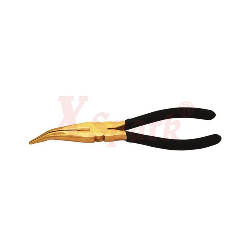 B104 45 Degree Brass Needle Nose Pliers