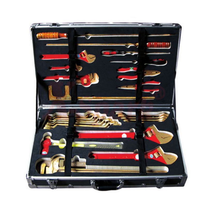 What are the requirements for these tools? Requirements for tools such as beryllium copper tools, most of which are about how to maintain them. Some of the methods they recommend are:  Keep non-sparking tools clean and free from other contaminants that co